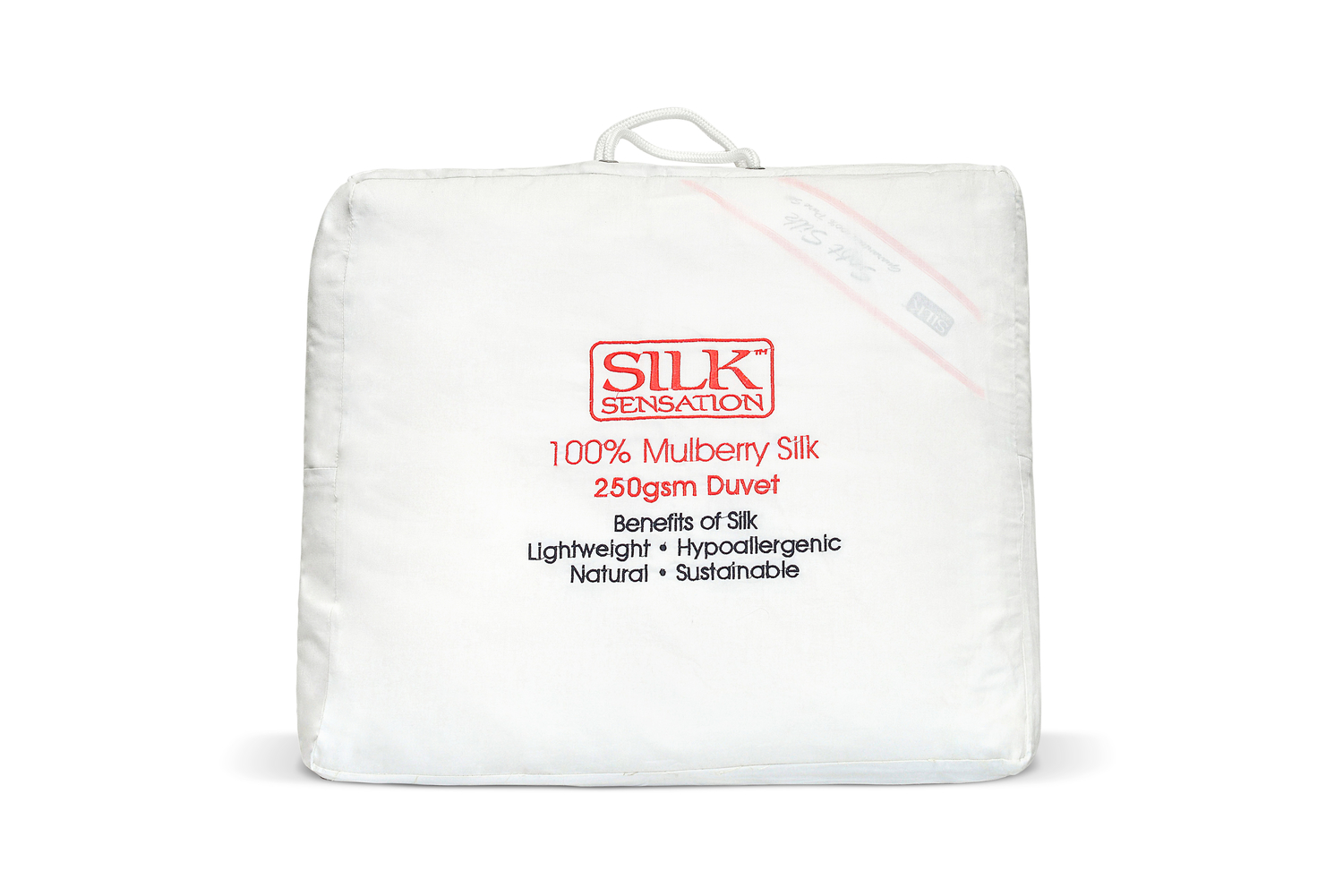 100% Silk Duvet Inner Summer Weight - 250gsm image 3