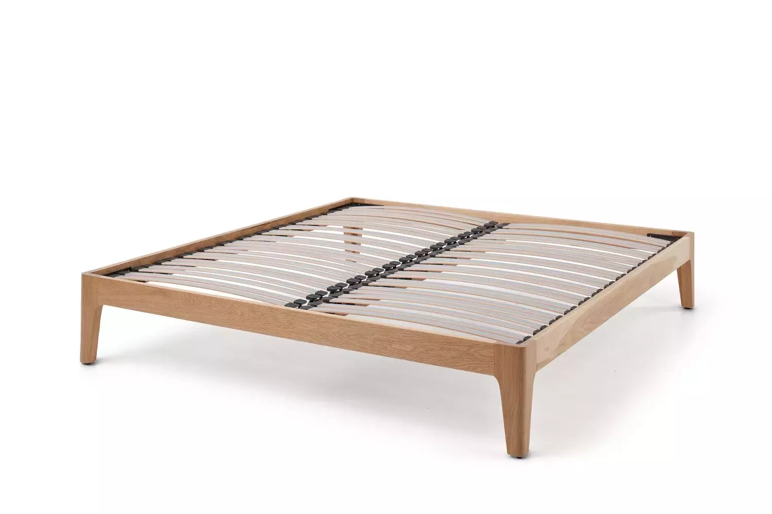 American Oak Mitre Flexi Slat Frame